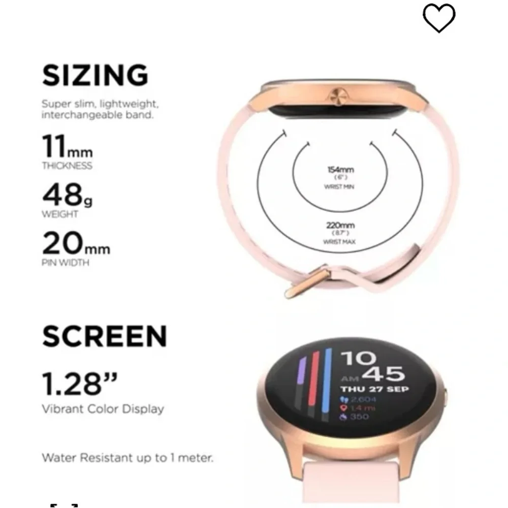 ITOUCH Sport 4 Smartwatch - Blush